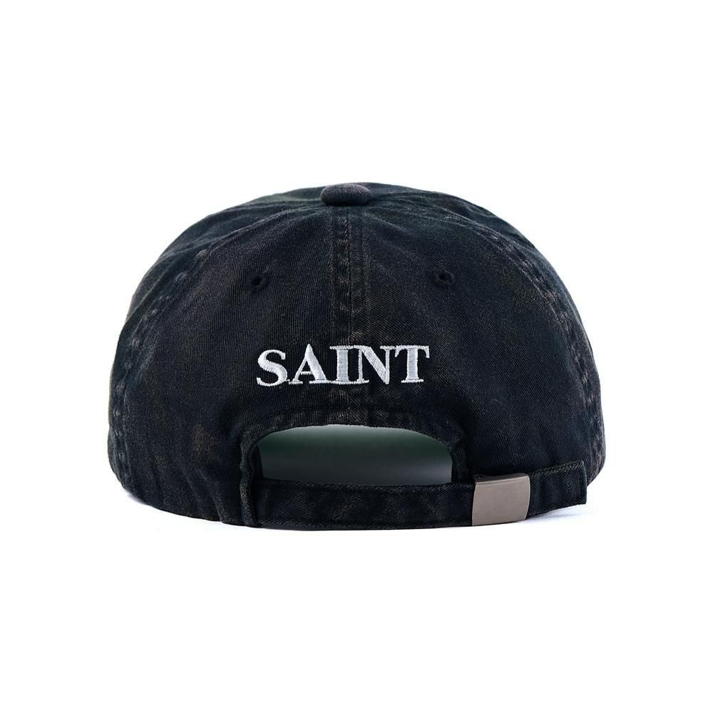 SAINT MXXXXXX | 5PANEL CAP LACERATING / BLACK