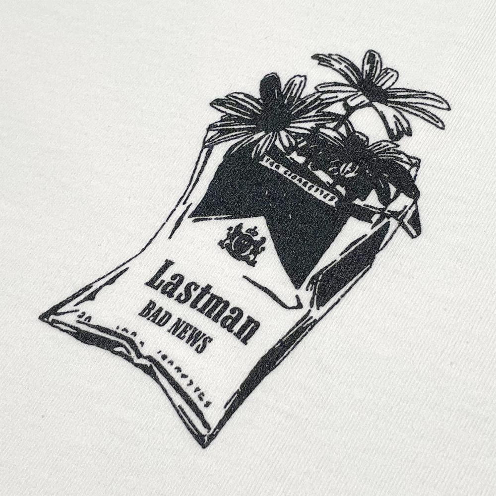 LASTMAN | PRINTED TEE -TABACO- / WHITE