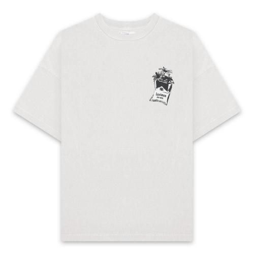 LASTMAN | PRINTED TEE -TABACO- / WHITE