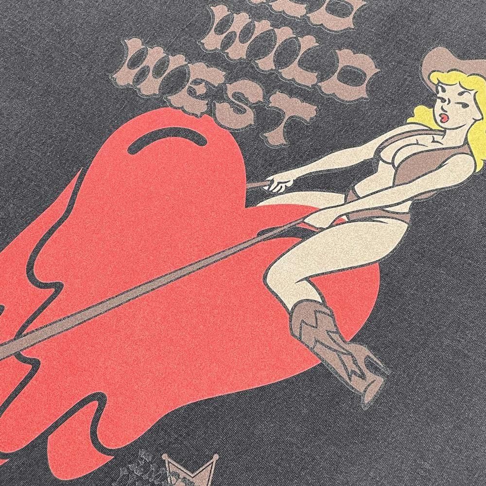 EMOTIONALLY UNAVAILABLE | EU WILD WEST SS TEE / BLACK