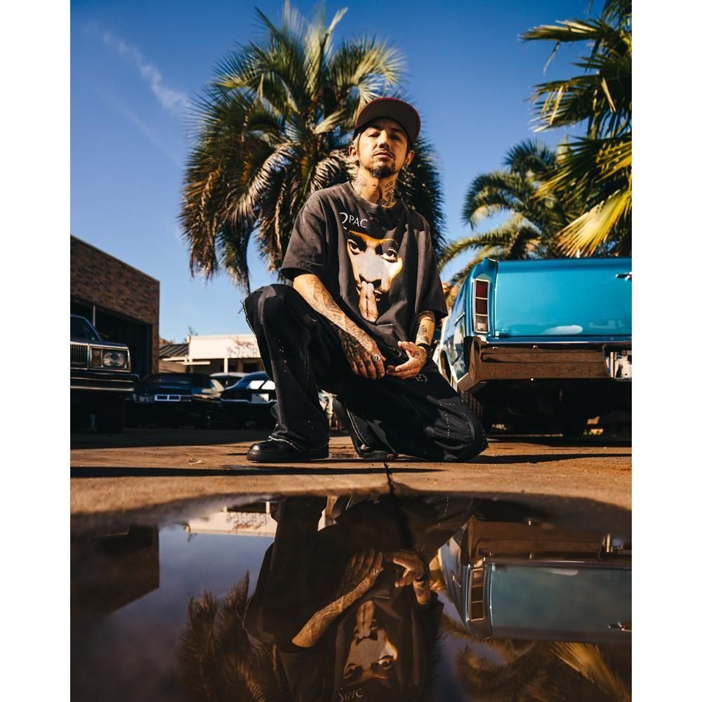 SAINT MXXXXXX | 2PC_SS TEE 2PAC / BLACK