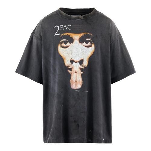 SAINT MXXXXXX | 2PC_SS TEE 2PAC / BLACK