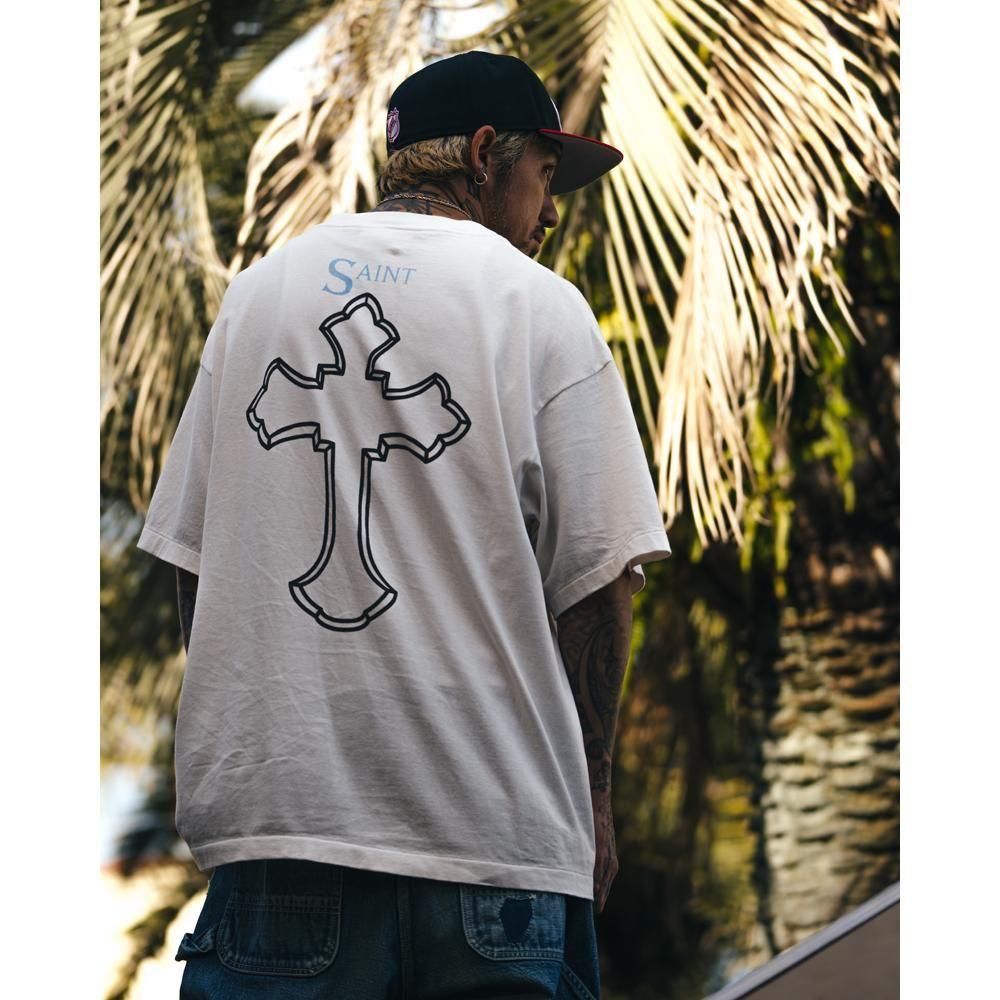 SAINT MXXXXXX | 2PC_SS TEE 2PAC / WHITE