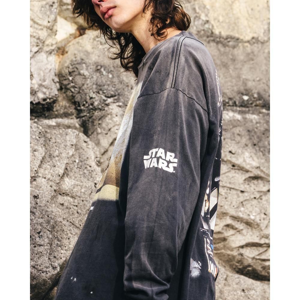 SAINT MXXXXXX | SW_LS TEE DARTHVADER / BLACK
