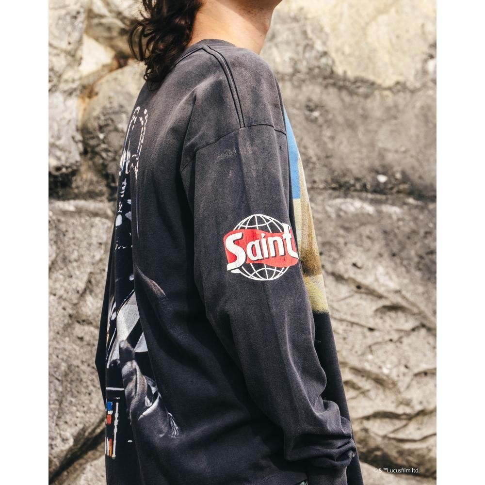 SAINT MXXXXXX | SW_LS TEE DARTHVADER / BLACK
