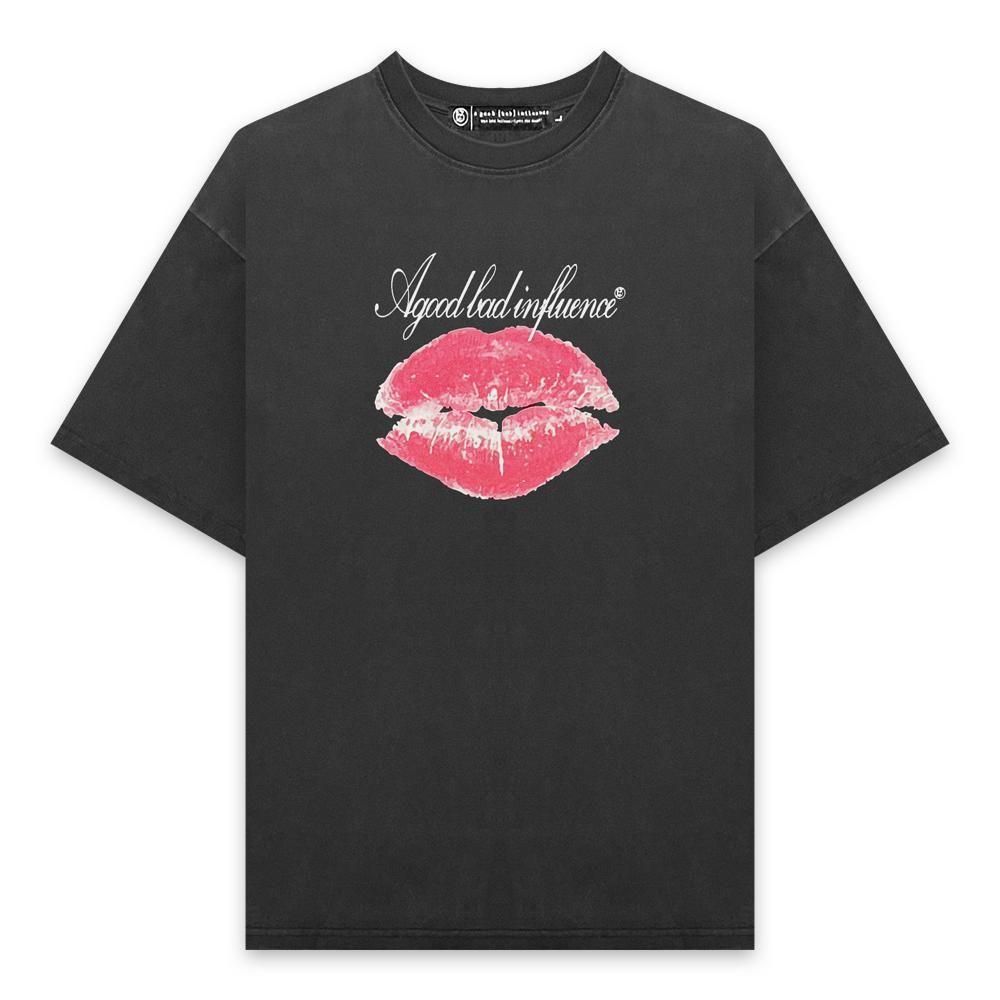 A GOOD BAD INFLUENCE | KISS OF LIFE T-SHIRT / BLACK