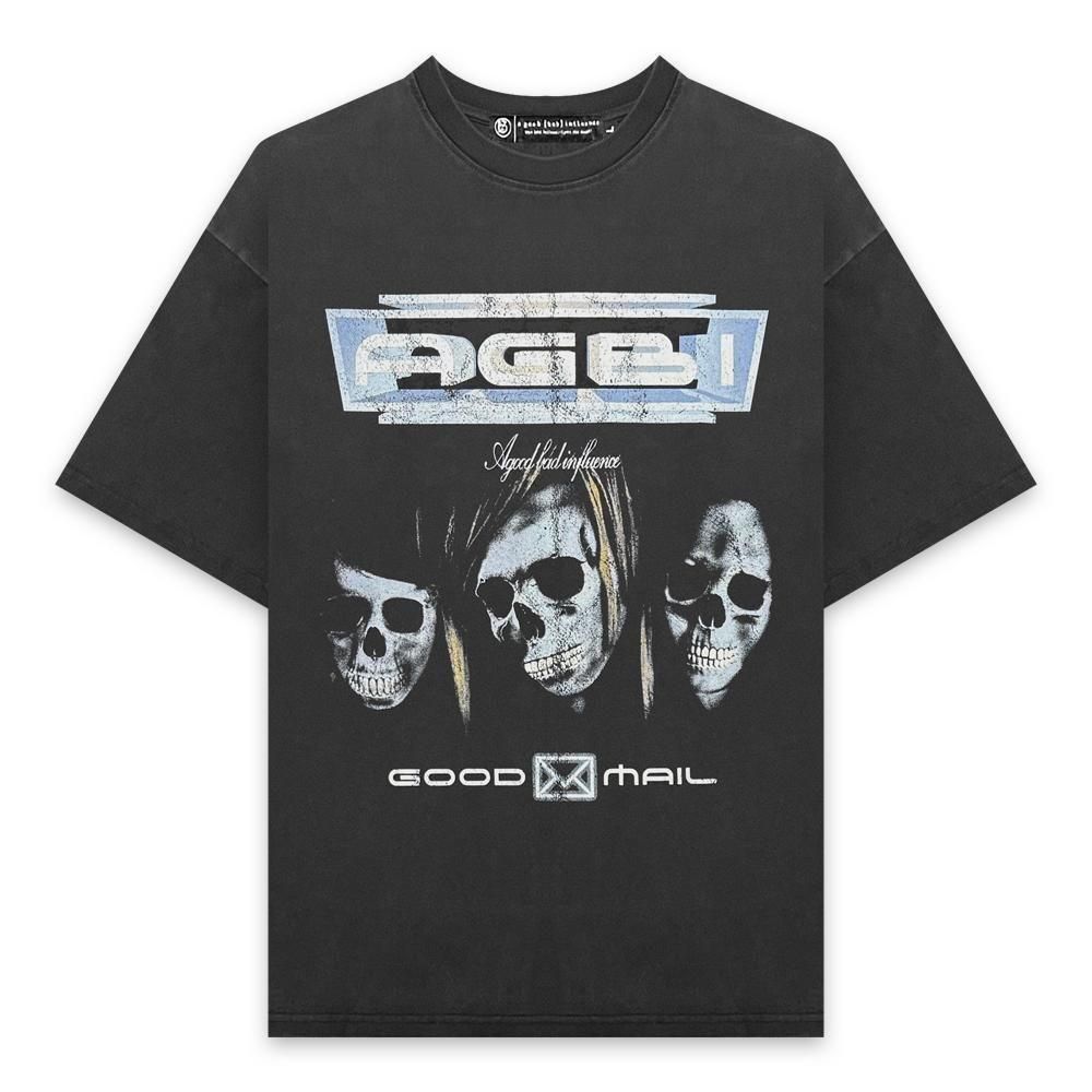 A GOOD BAD INFLUENCE | GOOD MAIL T-SHIRT / BLACK