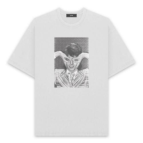 U/MUSIC | DAVID BOWIE PHOTO SS TEE / WHITE