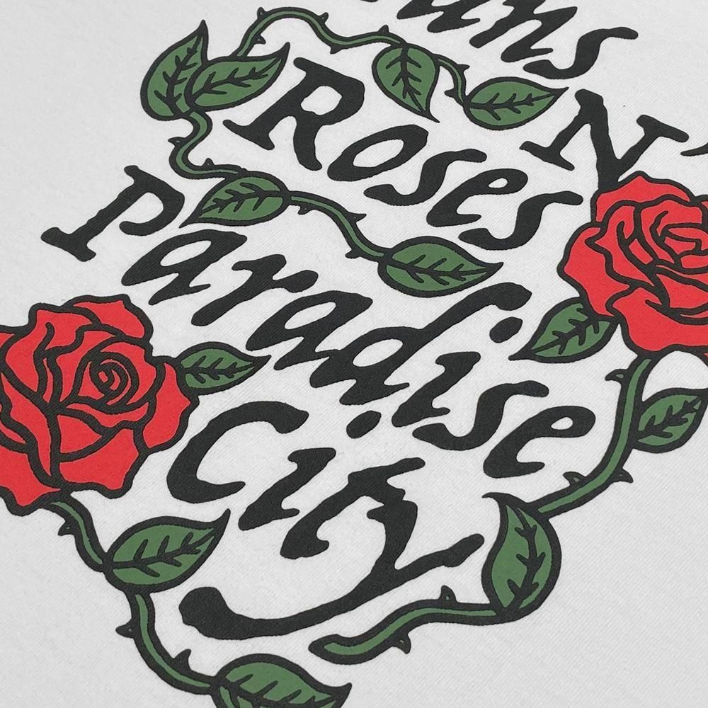 U/MUSIC | GUNS N' ROSES BACK LOGO SS TEE / WHITE