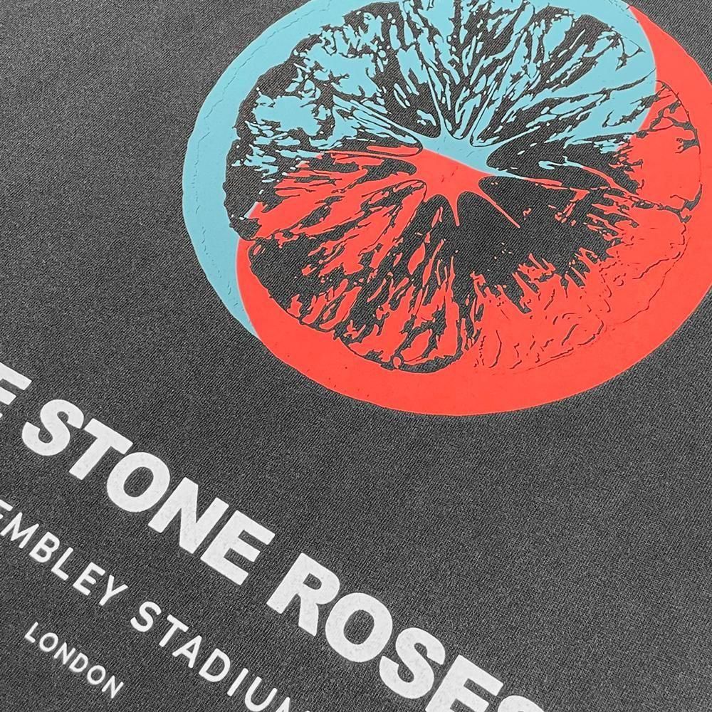 U/MUSIC | THE STONE ROSES B&R LOGO SS TEE / BLACK