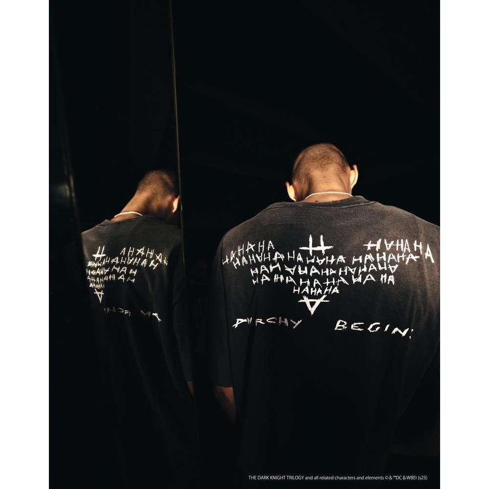 SAINT MXXXXXX | BTM_SS TEE DARKNIGHT / BLACK