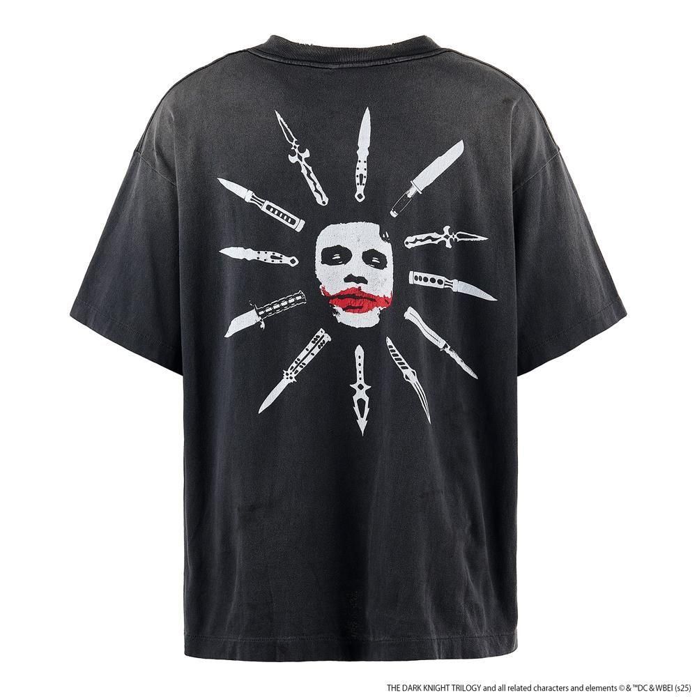 SAINT MXXXXXX | BTM_SS TEE LIP / BLACK