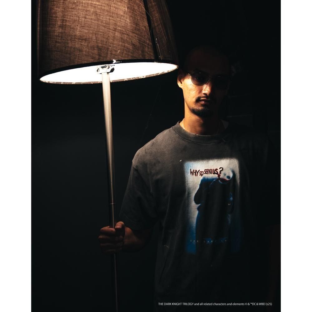 SAINT MXXXXXX | BTM_SS TEE LIP / BLACK