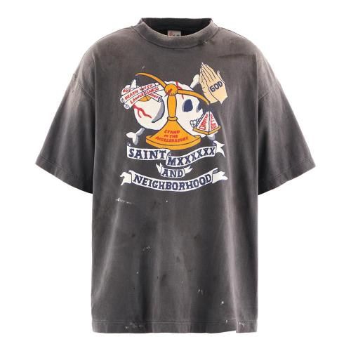 SAINT MXXXXXX | NH_SS TEE STHD.PRAY / BLACK
