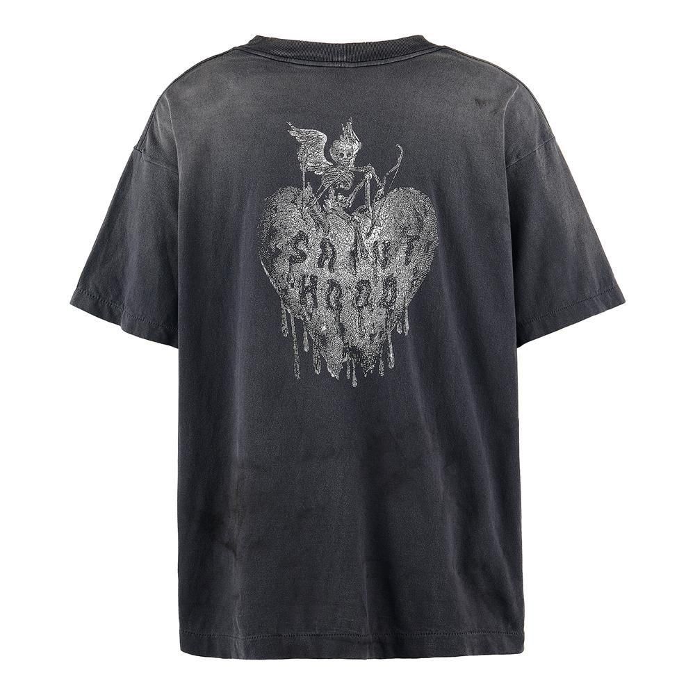 SAINT MXXXXXX | NH_SS TEE STHD.FEARLESS / BLACK