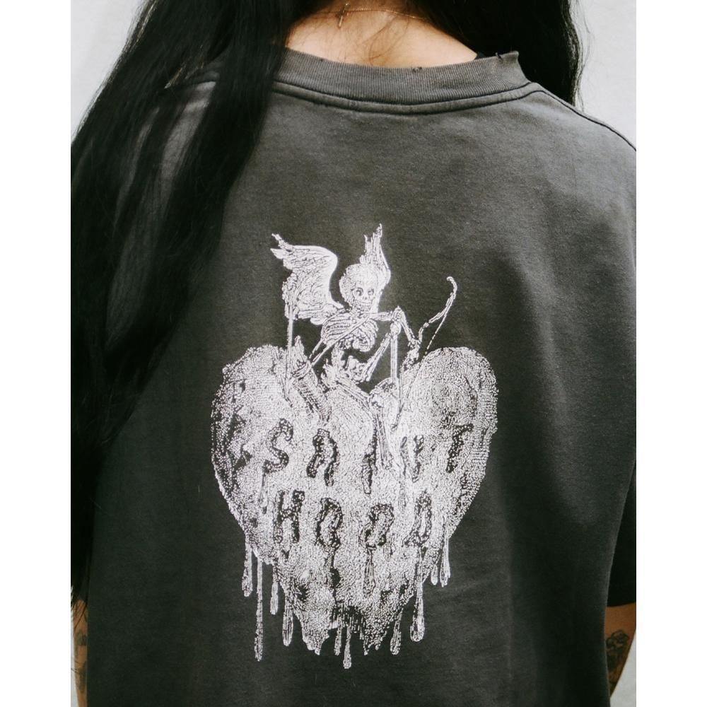 SAINT MXXXXXX | NH_SS TEE STHD.FEARLESS / BLACK