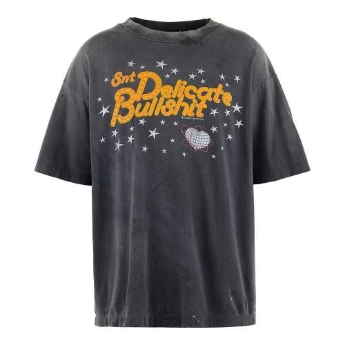 SAINT MXXXXXX | SS TEE DELICATE BULLSHIT / BLACK