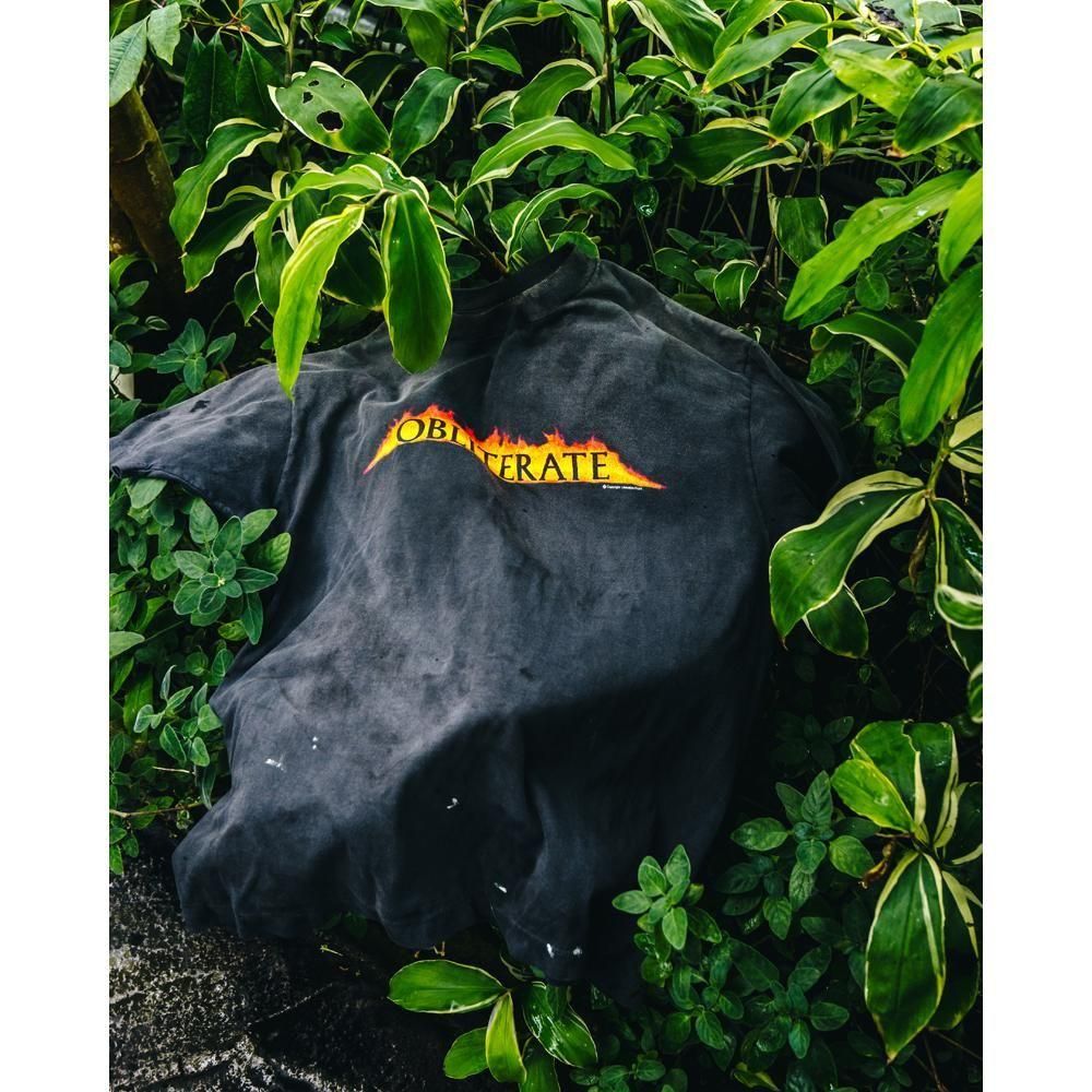SAINT MXXXXXX | SS TEE OBLITERATE / BLACK