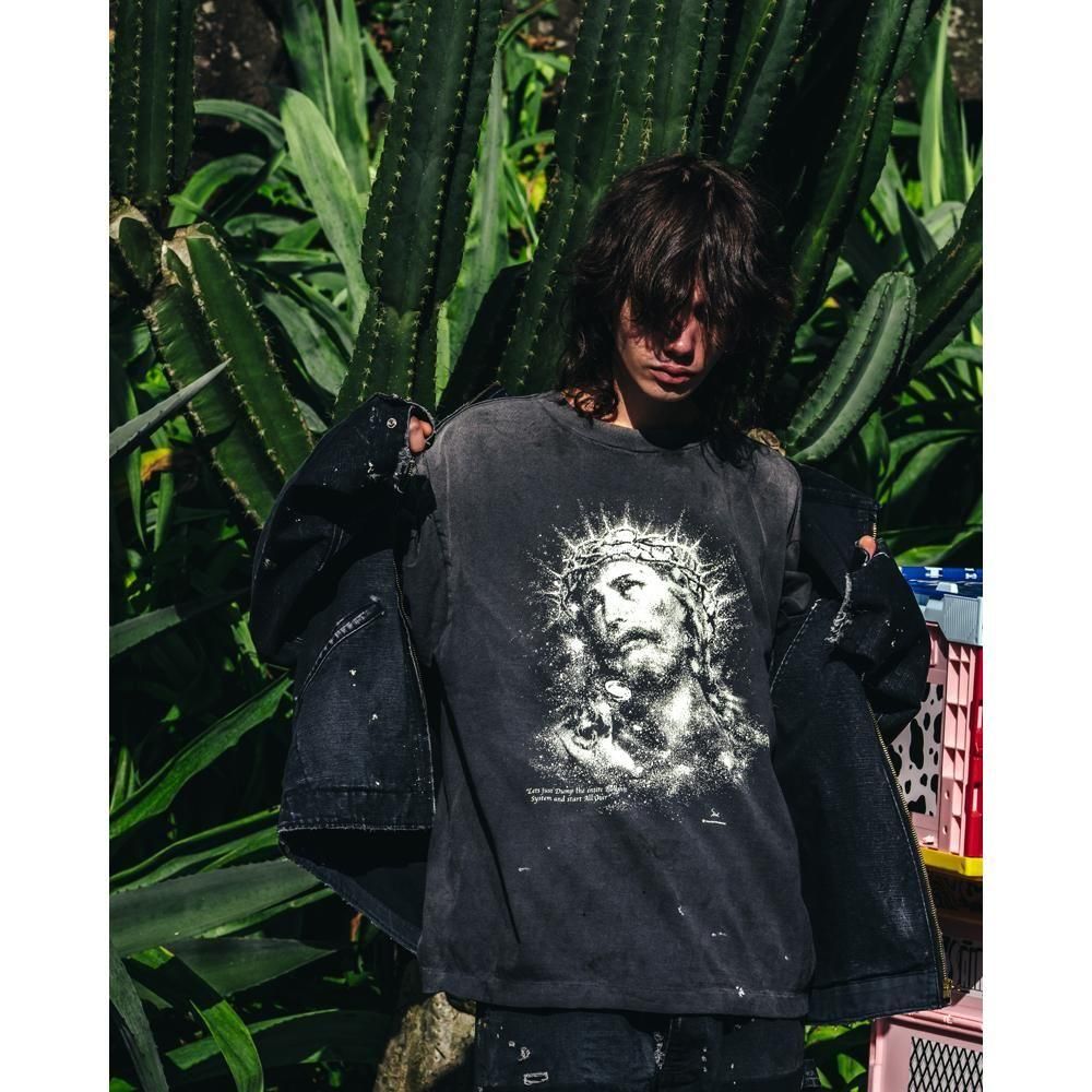 SAINT MXXXXXX | SS TEE JESUS / BLACK