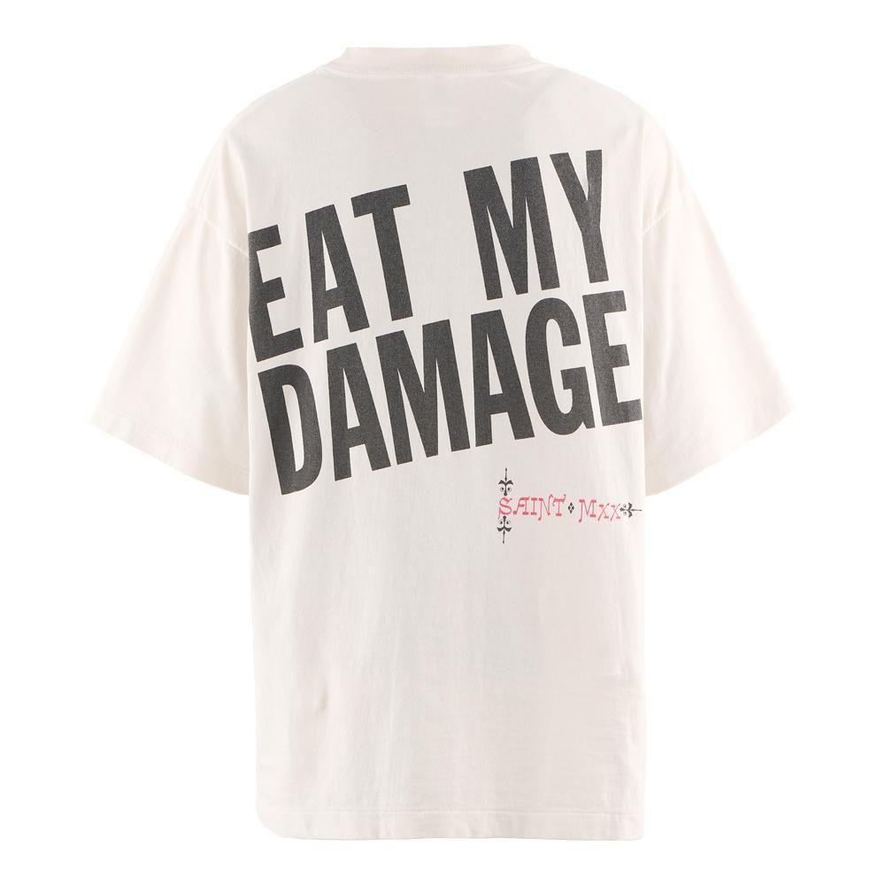 SAINT MXXXXXX | SS TEE DIRTY PIG / WHITE