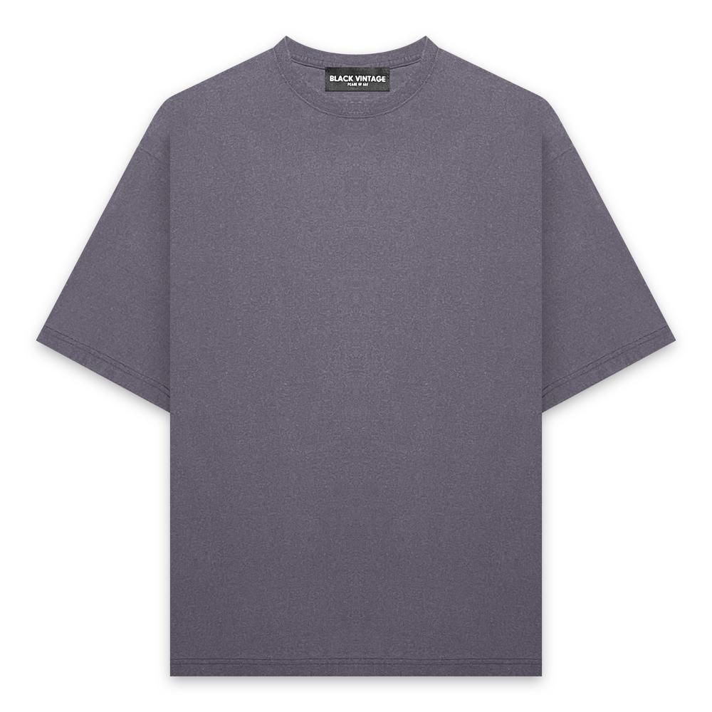 BLACK VINTAGE | S/S TEE VINTAGE PROCESSING / 5YEARS NAVY