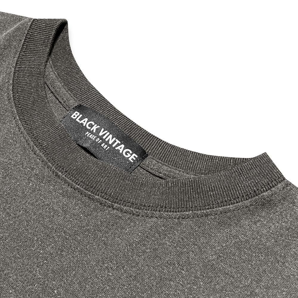 BLACK VINTAGE | L/S TEE VINTAGE PROCESSING / 10YEARS BLACK