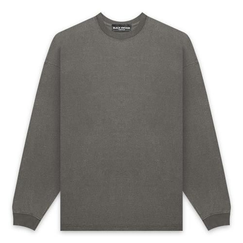 BLACK VINTAGE | L/S TEE VINTAGE PROCESSING / 10YEARS BLACK