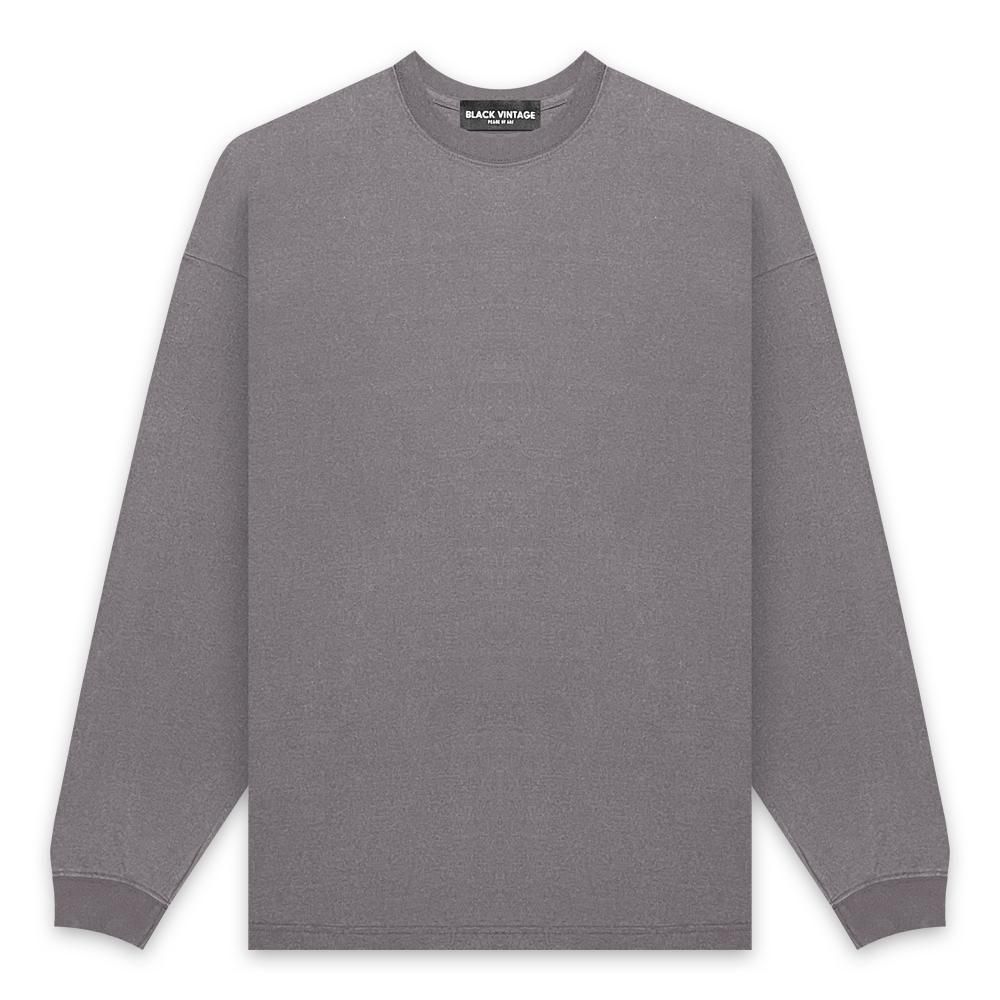 BLACK VINTAGE | L/S TEE VINTAGE PROCESSING / 10YEARS NAVY