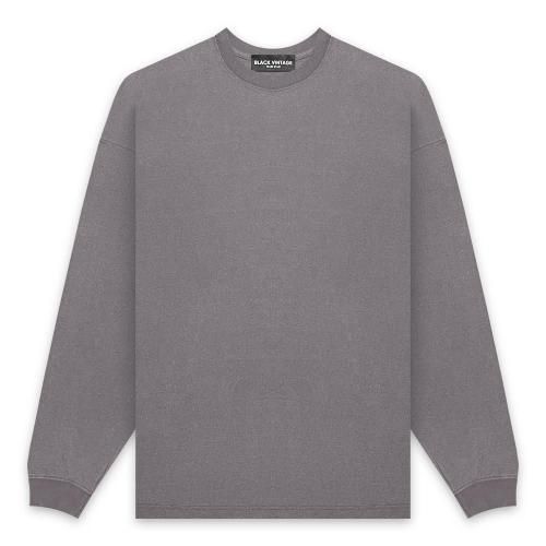 BLACK VINTAGE | L/S TEE VINTAGE PROCESSING / 10YEARS NAVY