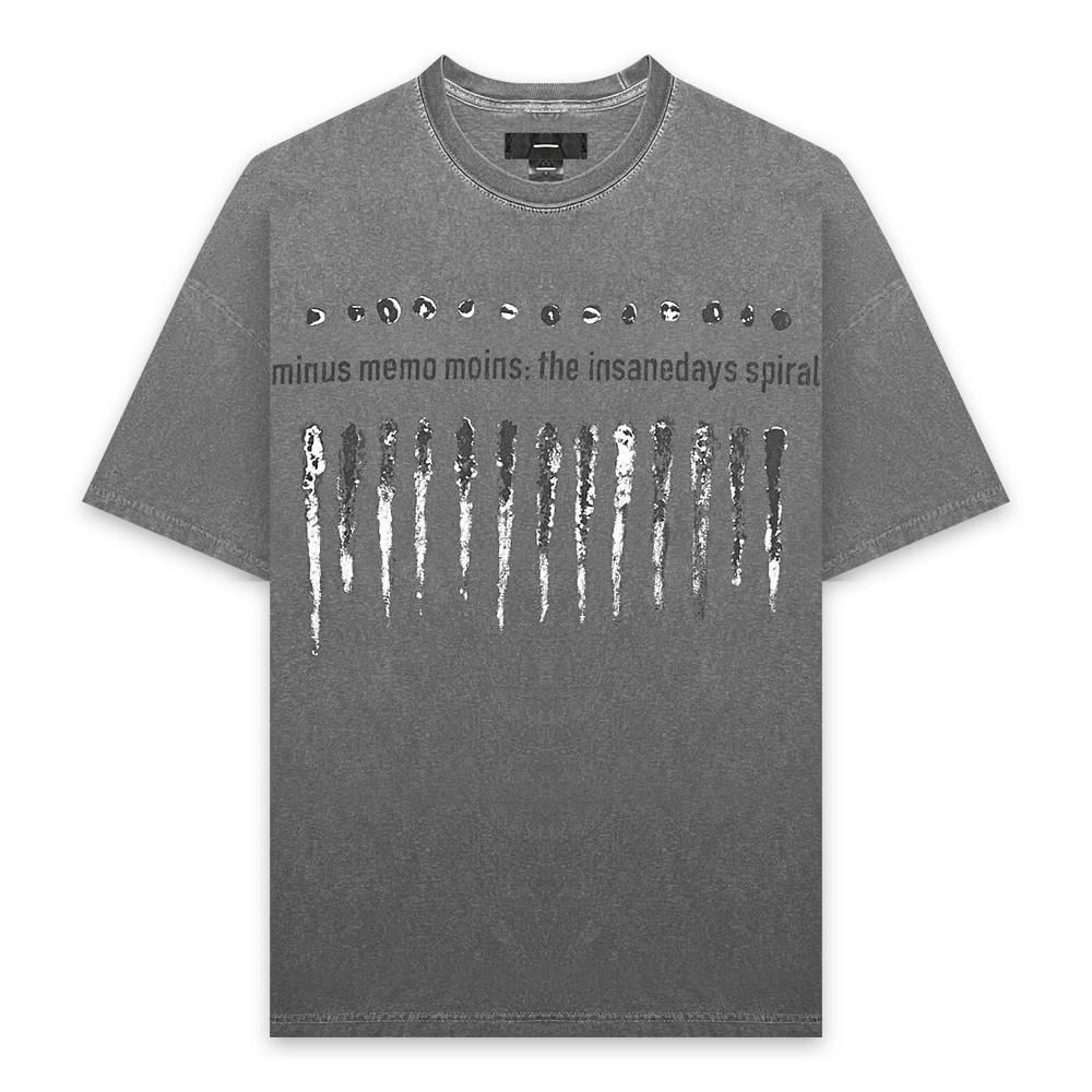 MINUS | BOOTLEG TEE(MONOCHROMESHINE) / 10YEARS BLACK