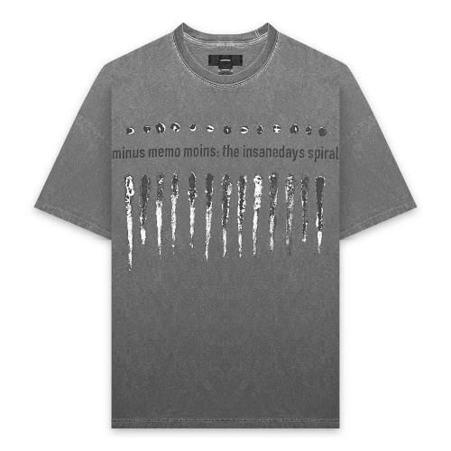 MINUS | BOOTLEG TEE(MONOCHROMESHINE) / 10YEARS BLACK