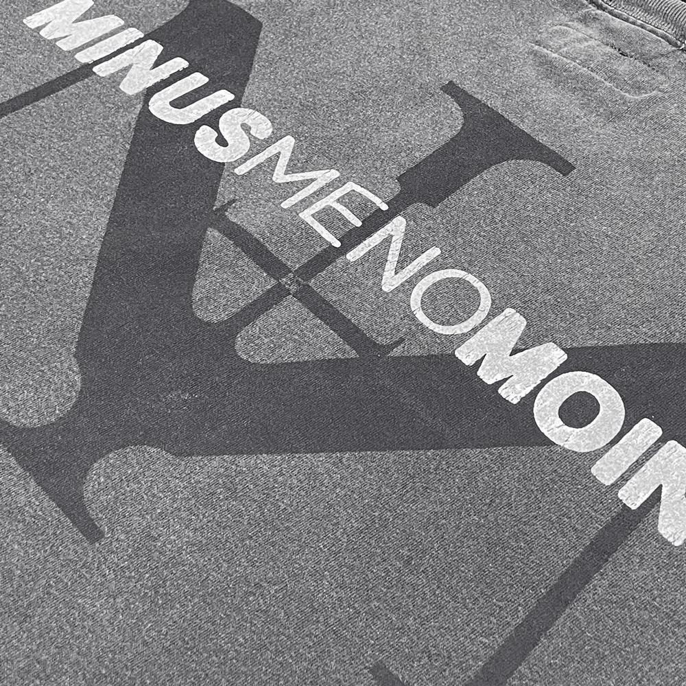 MINUS | BOOTLEG TEE(A MAN'S SHADOW) / 10YEARS BLACK