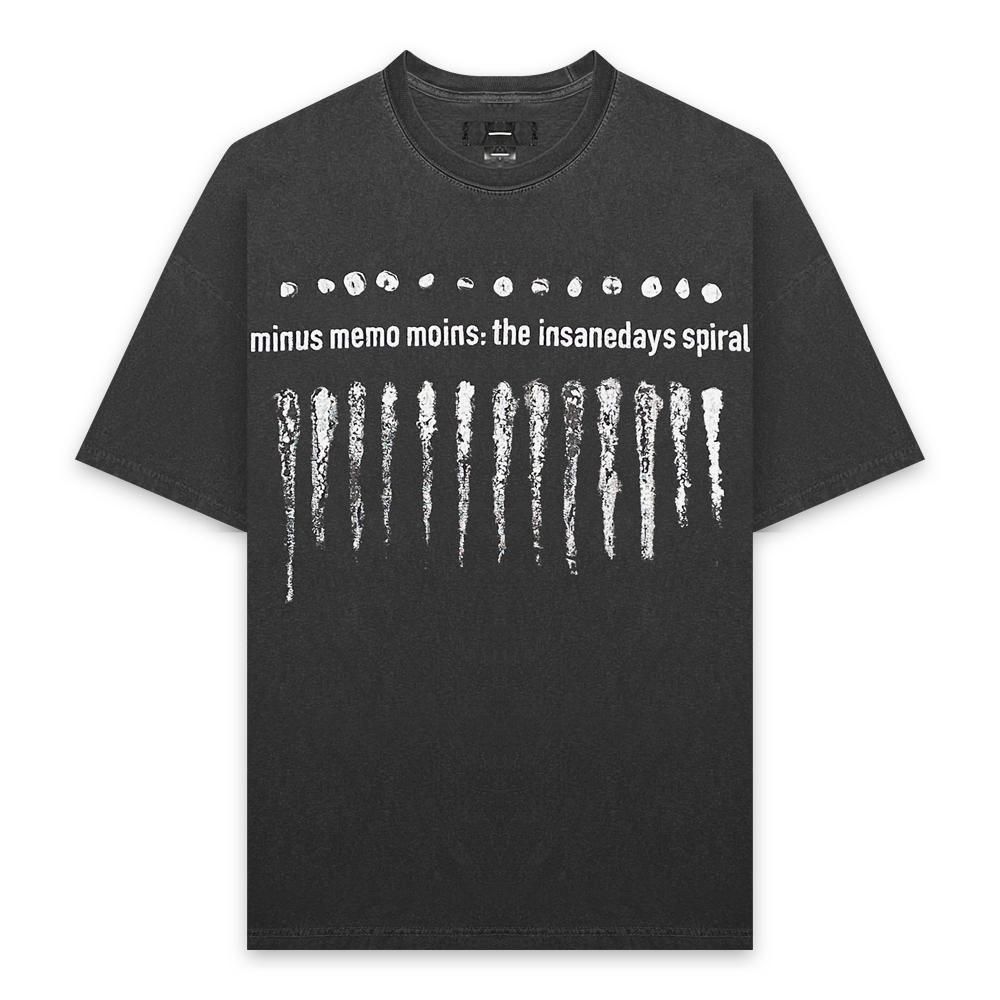 MINUS | BOOTLEG TEE(MONOCHROMESHINE) / 5YEARS BLACK