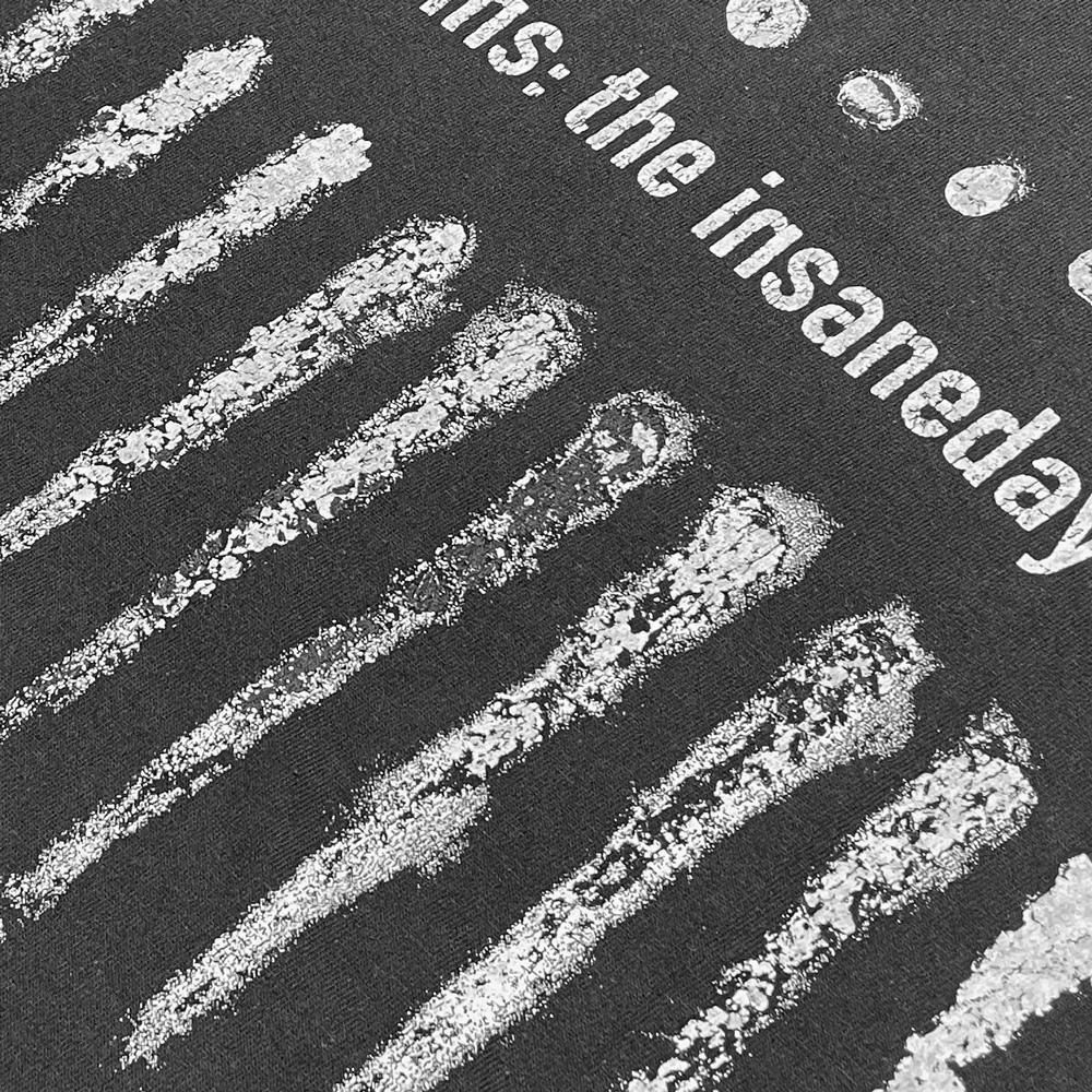 MINUS | BOOTLEG TEE(MONOCHROMESHINE) / 5YEARS BLACK