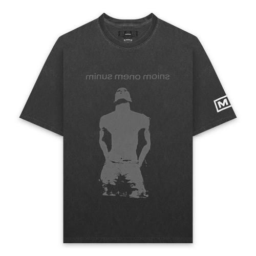 MINUS | BOOTLEG TEE(A MAN'S SHADOW) / 5YEARS BLACK
