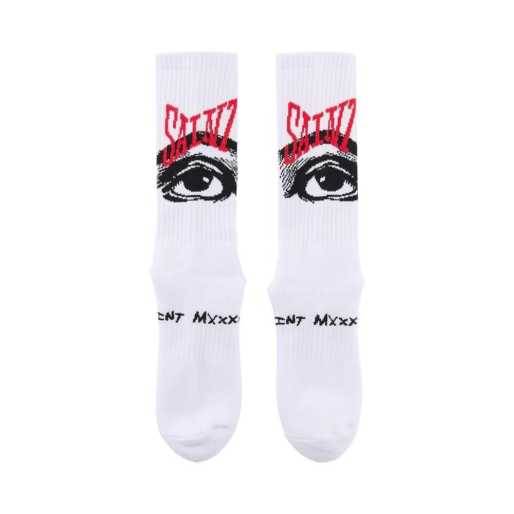 SAINT MXXXXXX | SOCKS EYE / WHITE