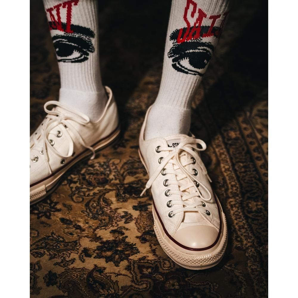 SAINT MXXXXXX | SOCKS EYE / WHITE