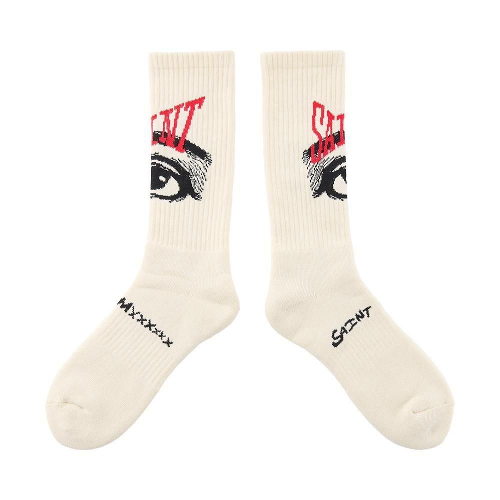 SAINT MXXXXXX | SOCKS EYE / ECRU