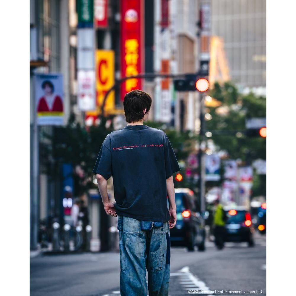 SAINT MXXXXXX(セントマイケル) 商品ページ - GS_SS TEE LAIN / BLACK