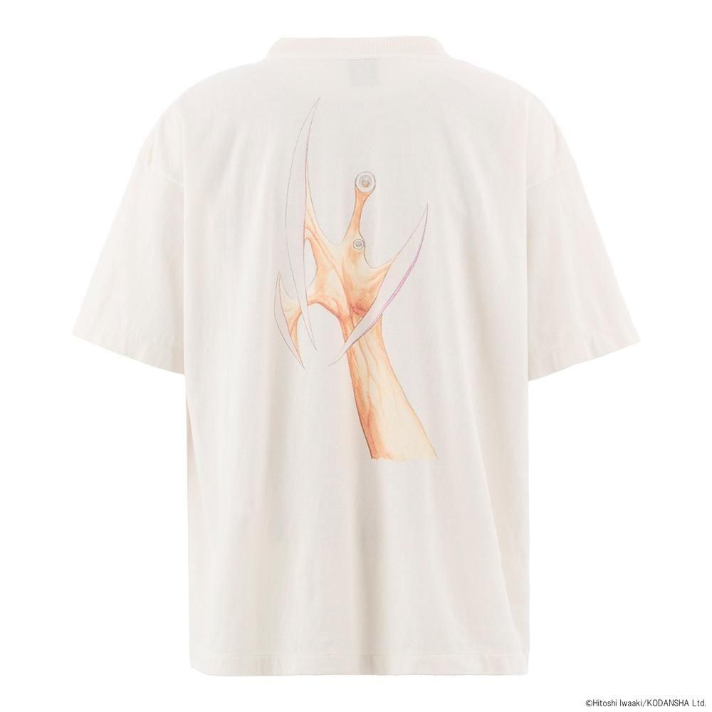 SAINT MXXXXXX | KJ_SS TEE -parasyte- / WHITE