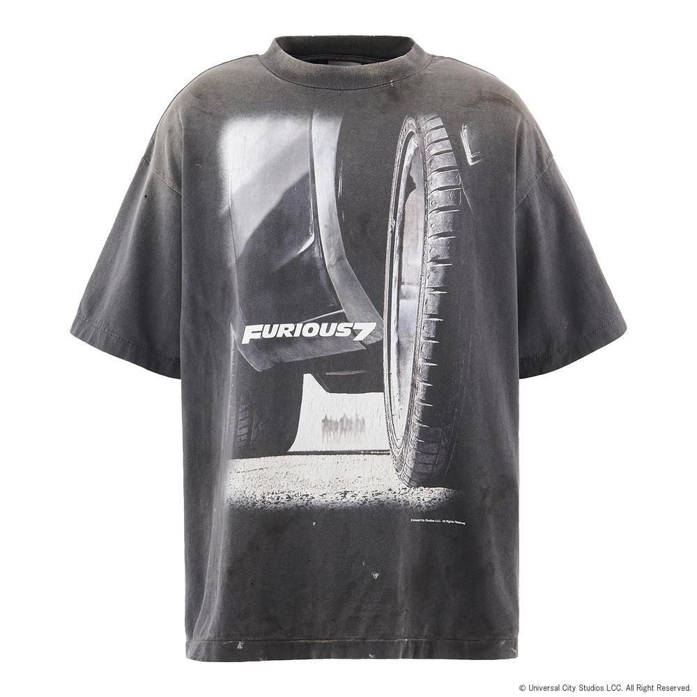 SAINT MXXXXXX | FF_SS TEE FURIOUS 7 / BLACK