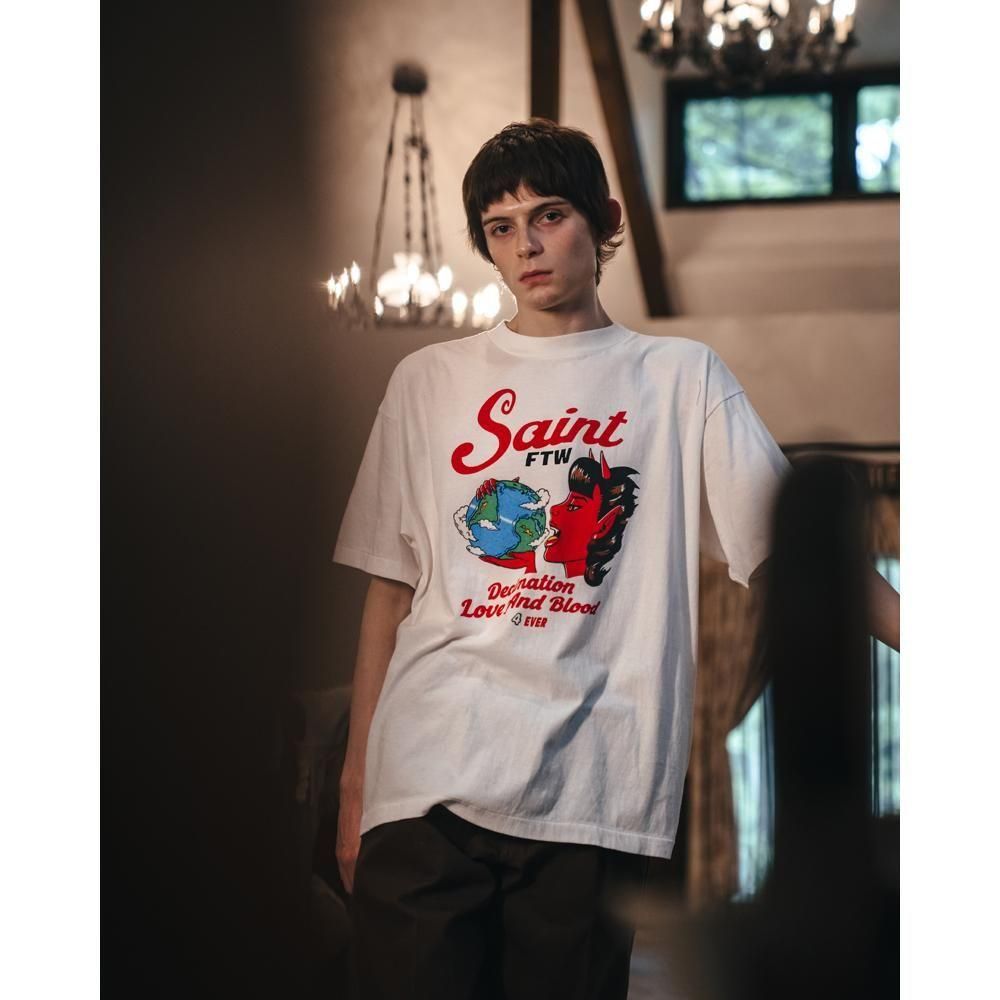 SAINT MXXXXXX | SS TEE SAINT DEVIL / WHITE