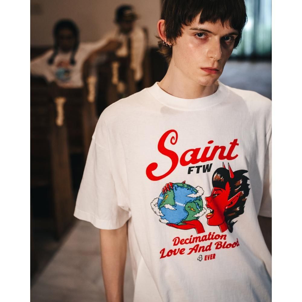 SAINT MXXXXXX | SS TEE SAINT DEVIL / WHITE