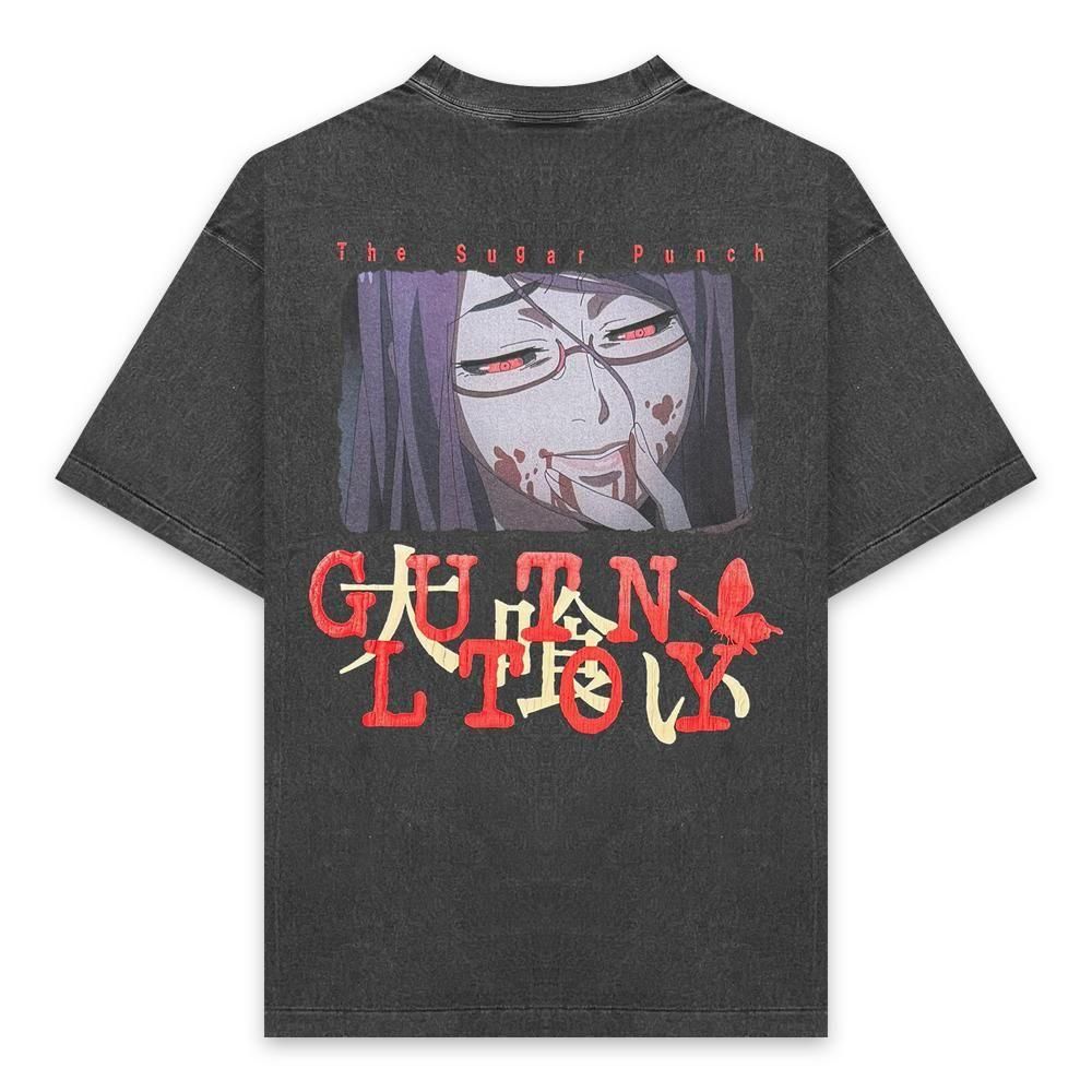 THE SUGAR PUNCH |  S/S T-SHIRT (LIZE) / BLACK