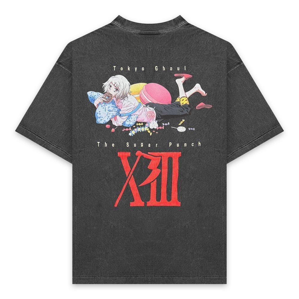 THE SUGAR PUNCH |  S/S T-SHIRT (JUZO) / BLACK