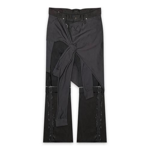 【極美品】伊太利屋 ブラック パンツ kujaku - Higotai Pants