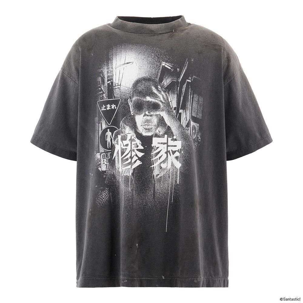 SAINT MXXXXXX | GS_SS TEE -zange- / BLACK