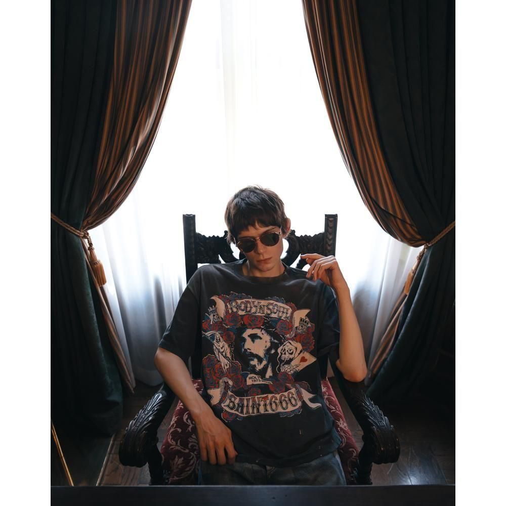 SAINT MXXXXXX | SS TEE BODYN SOUL / BLACK