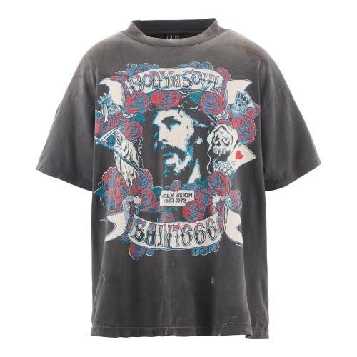 SAINT MXXXXXX | SS TEE BODYN SOUL / BLACK