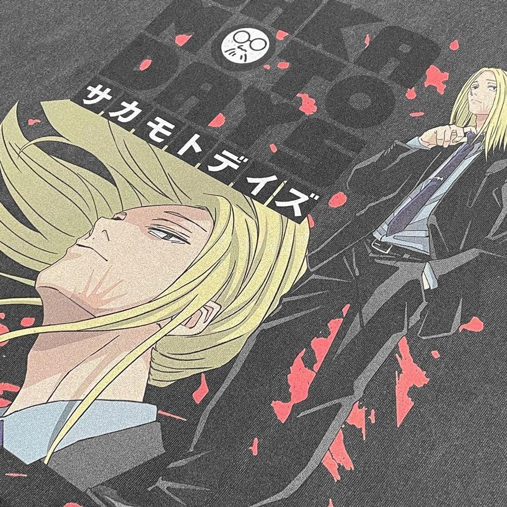 THE SUGAR PUNCH | SAKAMOTO DAYS S/S T-SHIRT (SHISHIBA) / BLACK